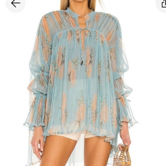 SOLD ‼️ Free People Dahlia Tunic NWT designer top - Picture 3 of 8